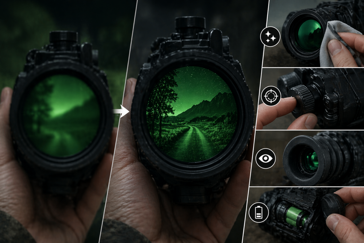 Why Your Night Vision Device Isn&rsquo;t Clear (And How to Fix It Fast)