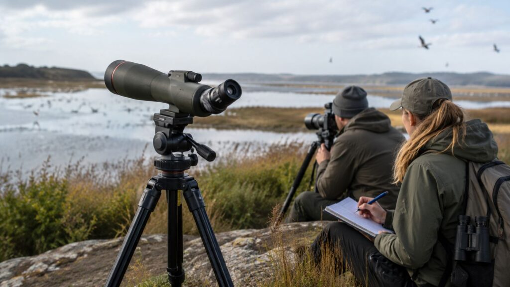 Choosing a Spotting Scope for Photography and Field Research