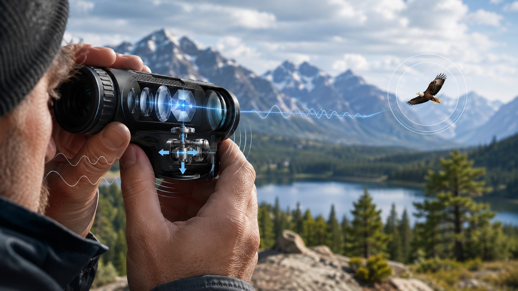 How Does an Optical Image Stabilized Monocular Work