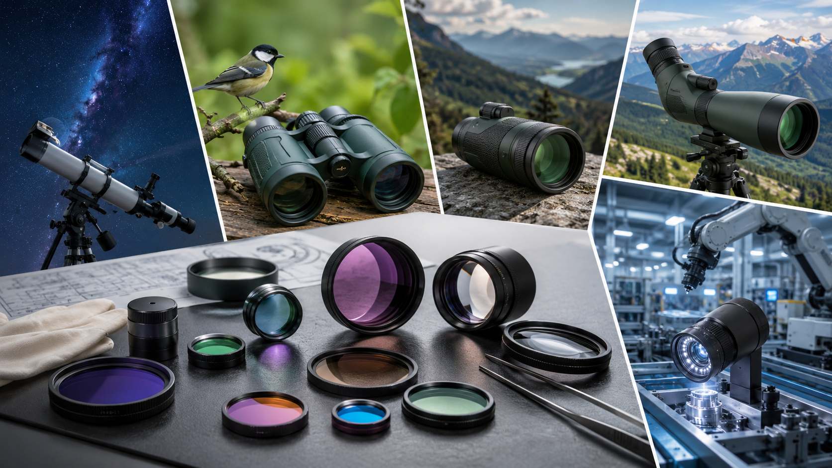 ED Optical Products for Different Applications