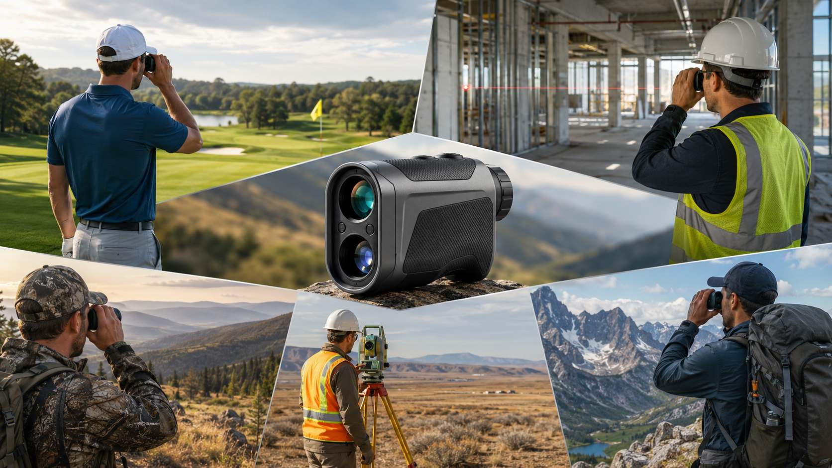 Laser Rangefinder Applications: Golf, Construction, Hunting, Surveying and Outdoor Exploration